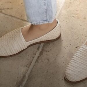 Nisolo Shoes Women’s 8.5 Mara Woven Slip On Leather